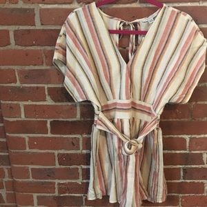 NWT American Eagle Striped Romper